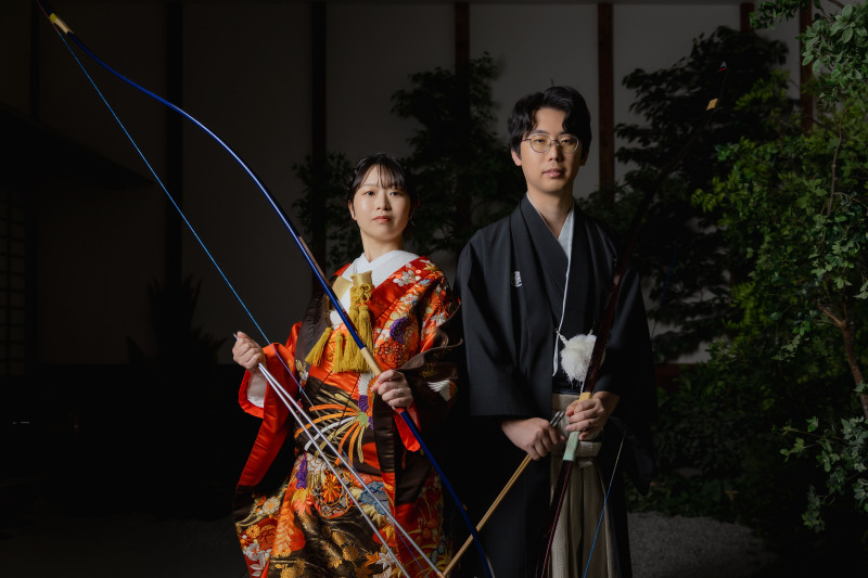 お二人の相棒と一緒に