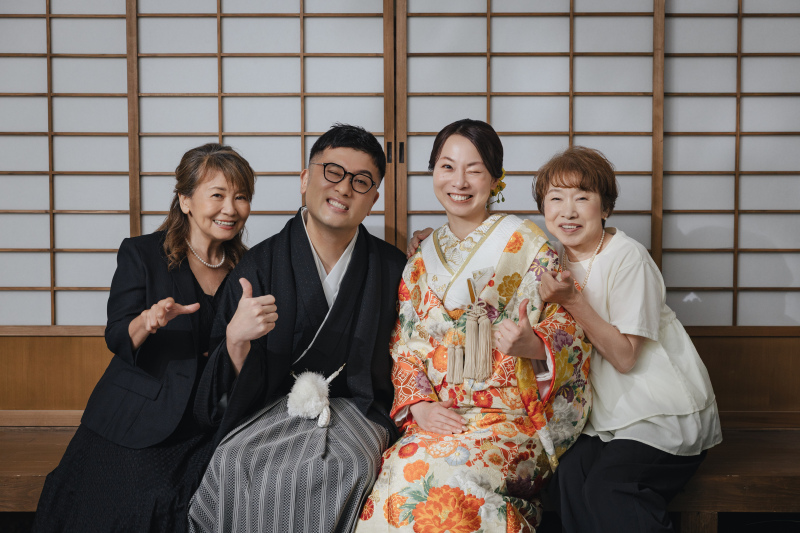 和装洋装スタジオ撮影!