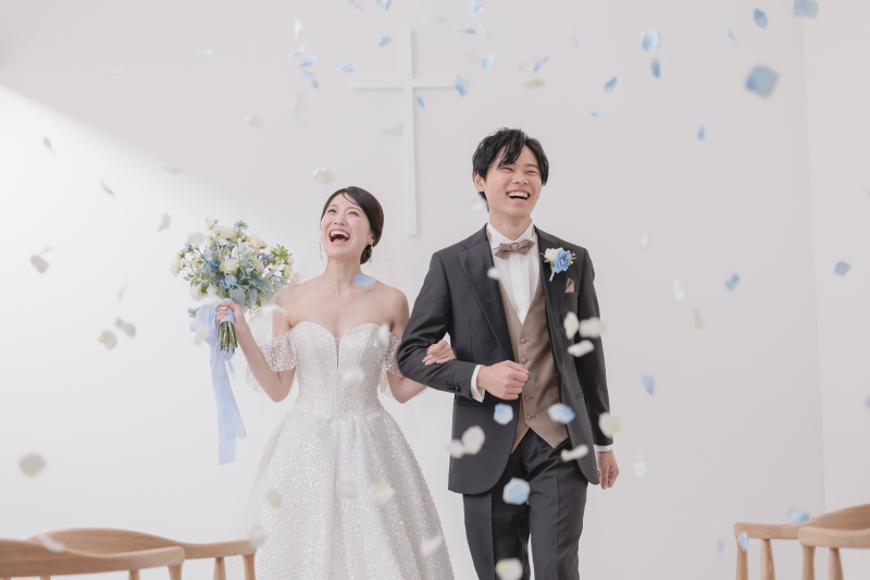 【スタジオAQUA】チャペルフォト〜スタジオで叶える撮る結婚式〜