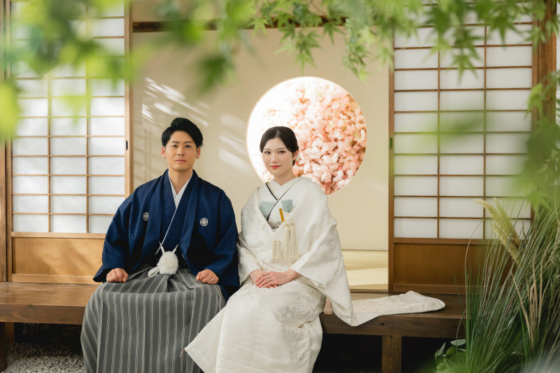 【スタジオAQUA】貸切スタジオでの婚礼撮影！