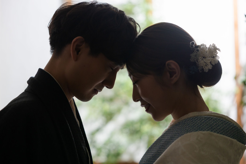 【スタジオAQUA】柔らかな光に包まれた和装撮影