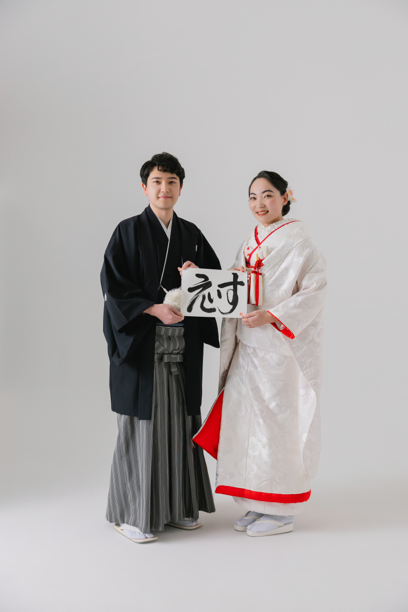 【スタジオAQUA】和装2着でのスタジオ撮影