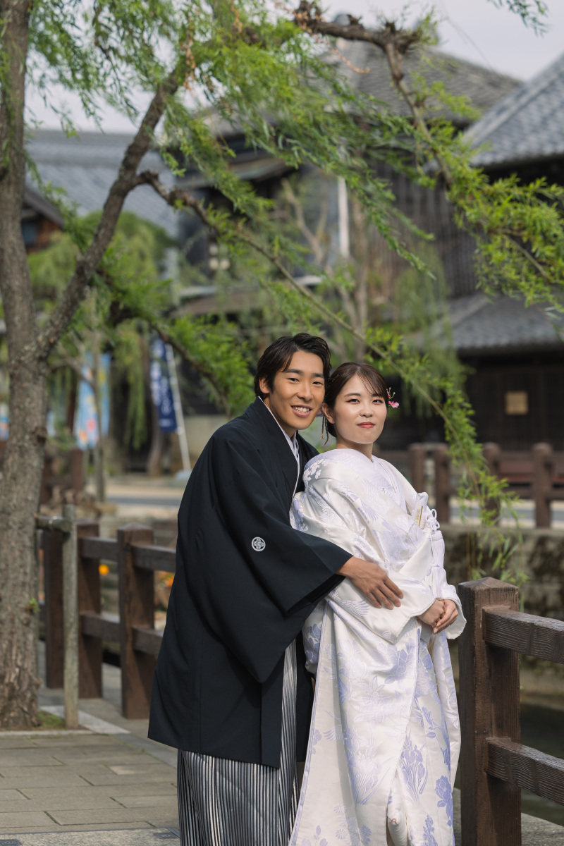 【スタジオAQUA】佐原の街並みでお二人らしく