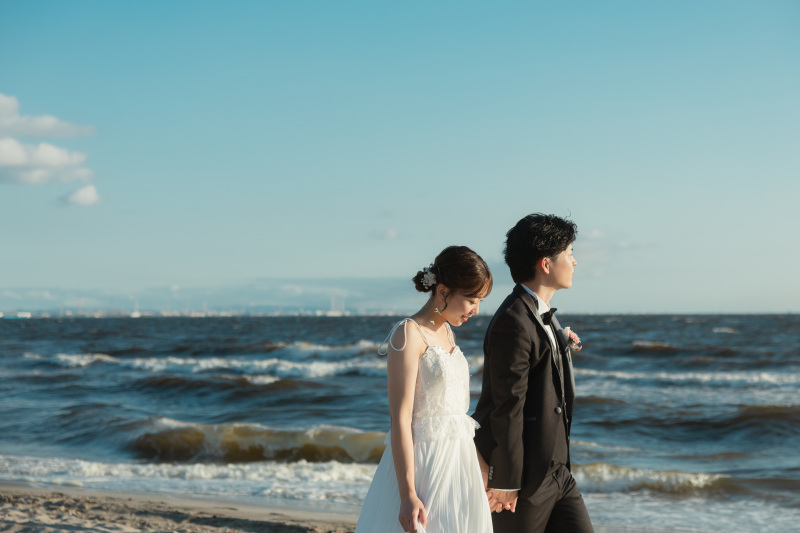 【スタジオAQUA】夕景の稲毛海浜公園