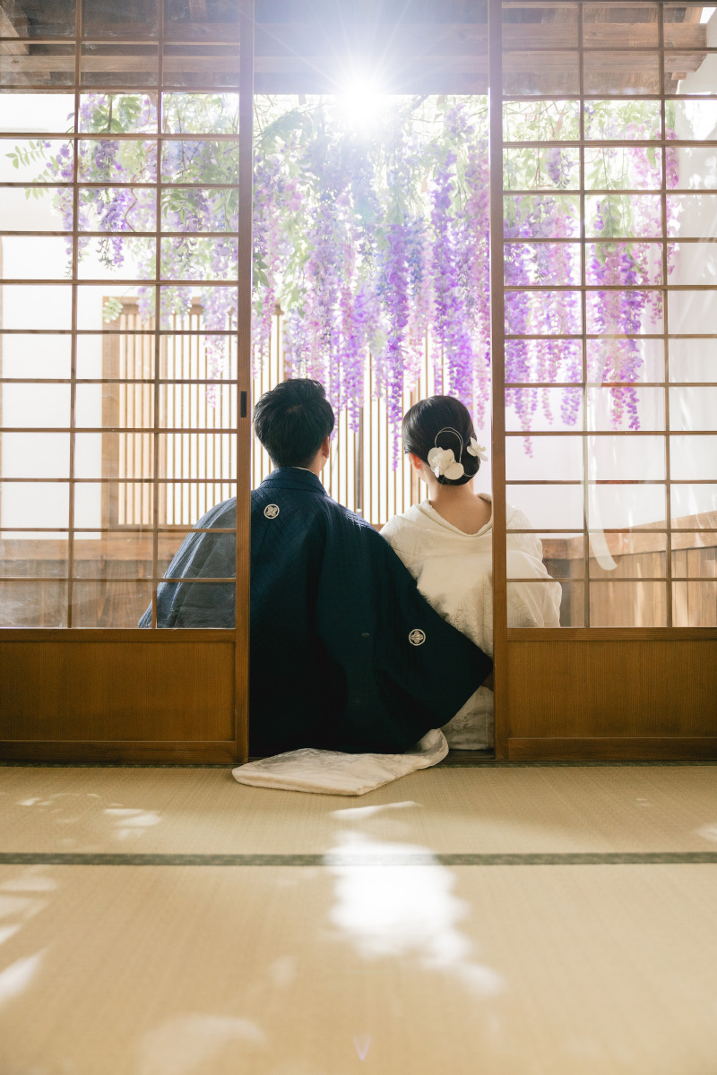 【スタジオAQUA】貸切スタジオでの婚礼撮影！