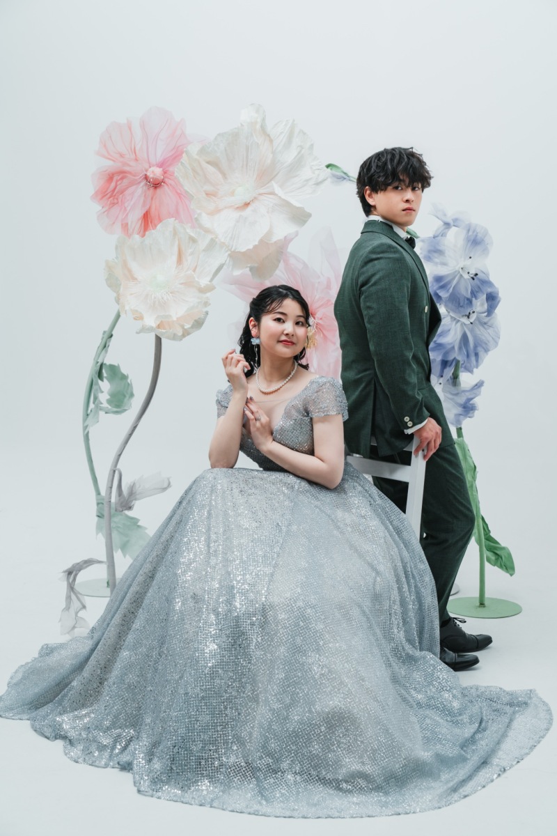 韓国ドレスとスタジオが相性◎