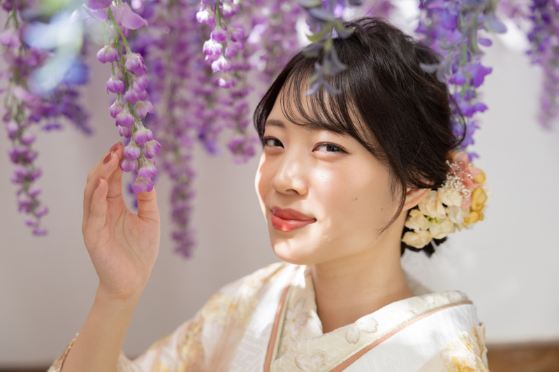 和装でしっとり、洋装でふんわり♪