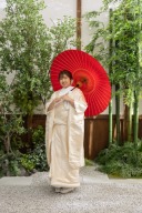 【スタジオAQUA】屋内庭園スタジオ撮影