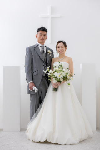 【スタジオAQUA】チャペルスタジオ撮影