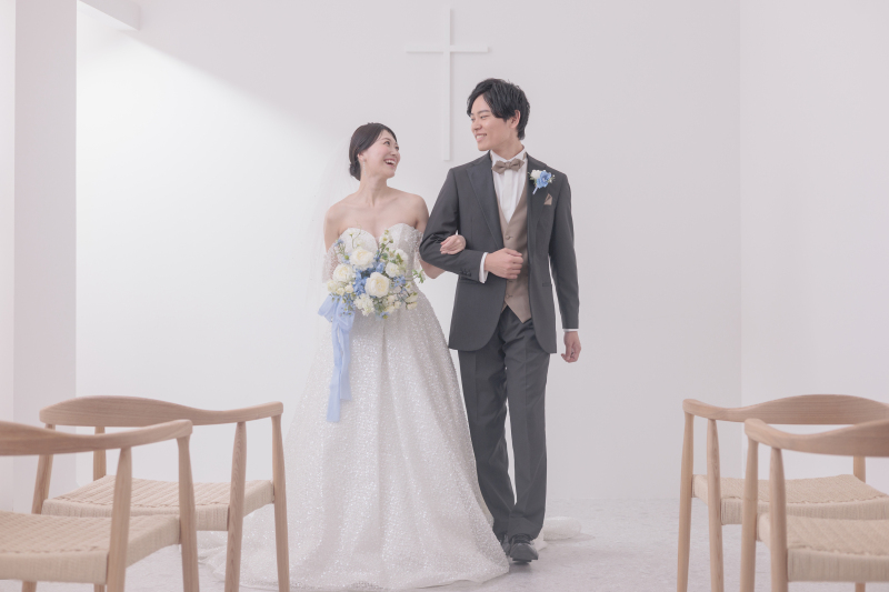 【スタジオAQUA】チャペルフォト〜スタジオで叶える撮る結婚式〜