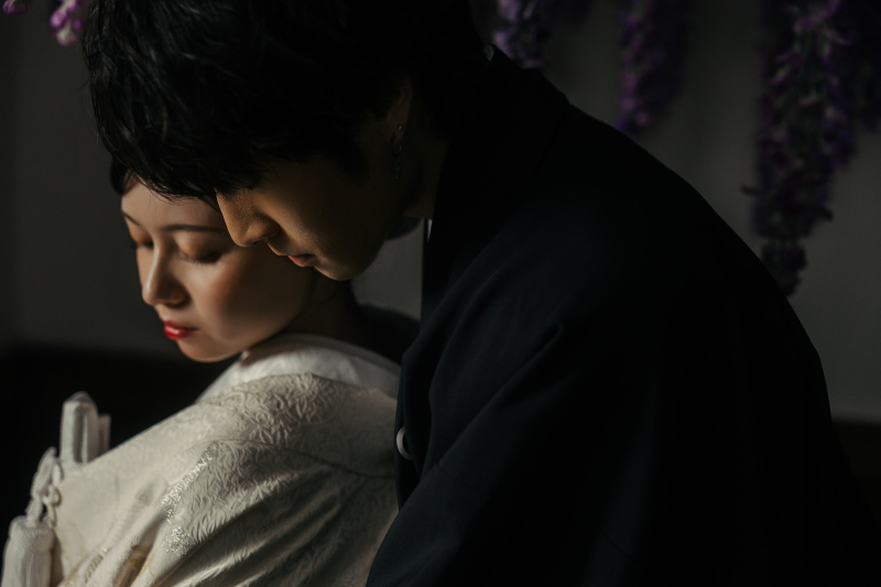 屋内庭園スタジオでカッコよく撮影！