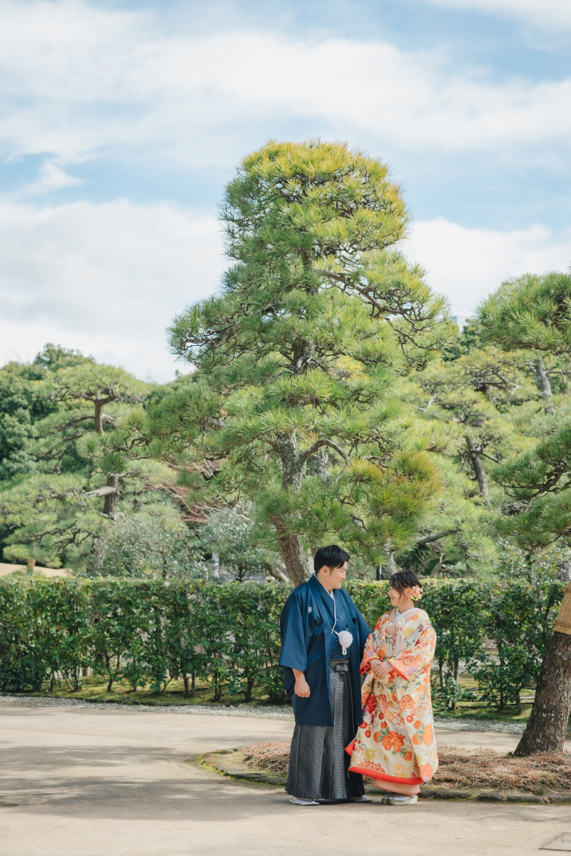【スタジオAQUA】緑残る庭園
