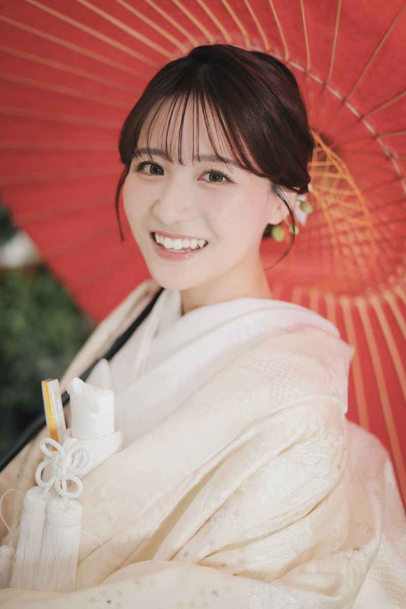 【スタジオAQUA】天候に左右されない屋内庭園スタジオで和装の撮影!
