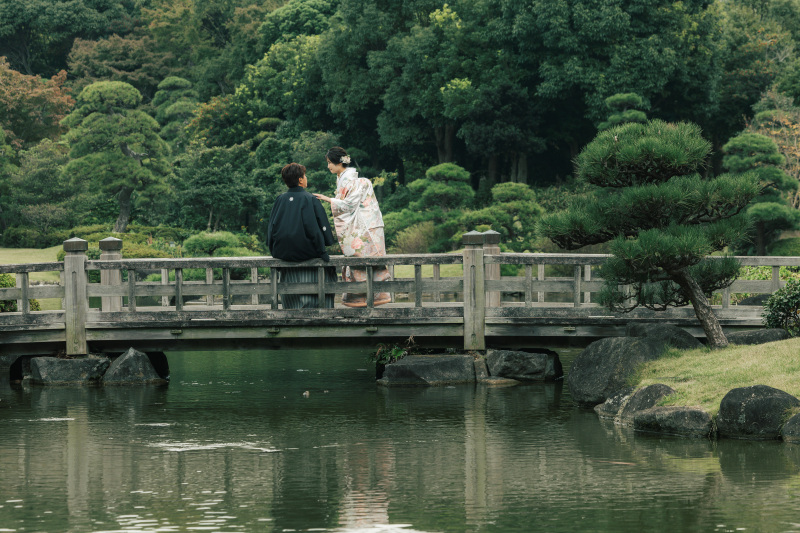 紅葉前の見浜園撮影！