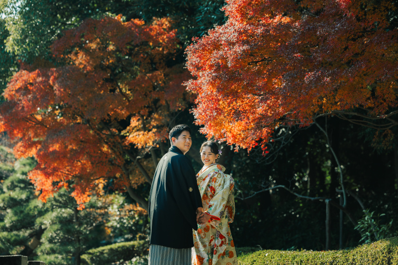 紅葉シーズンの見浜園撮影!