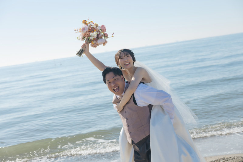 結婚式ではなく、写真に残す特別な日