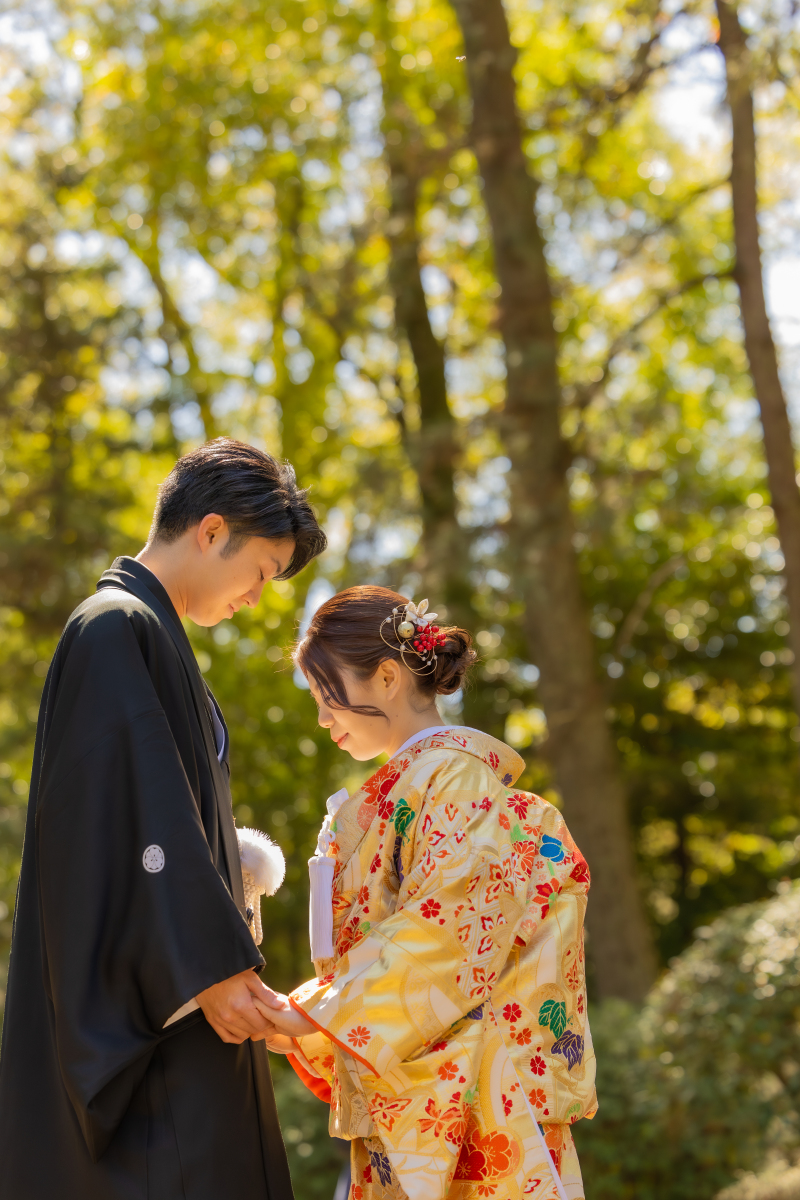  撮影カットのご紹介 ～緑と一緒に～