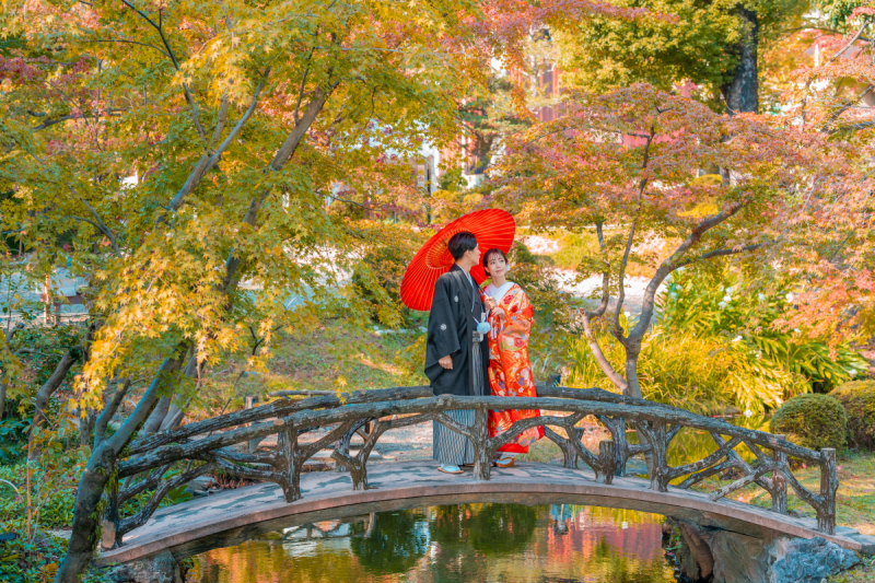 ＜4月末までの長期プラン＞秋の紅葉、春の桜も！大満足のロケ＋スタジオプラン♪