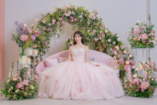 ドレスのシルエット【プリンセスライン】