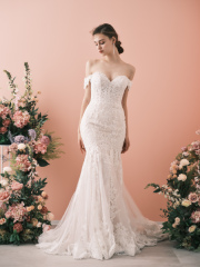 ドレスのシルエット【マーメイドライン】