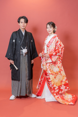 撮影カットのご紹介 ~和装正面立ち姿~