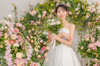 ウエディングに似合う前髪スタイル「ニュアンスバング」