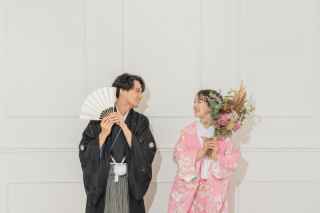 撮影のアイテム紹介 ~ 和装ブーケ ~