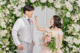 撮影カットのご紹介 ~グリーンアーチで撮影編~