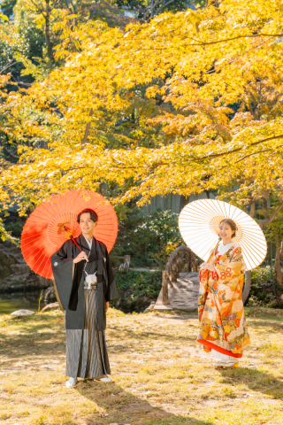 撮影カットのご紹介 ~ 和傘 ~