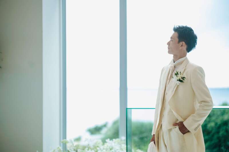【実例フォト】新郎様が主役になれる1枚を!