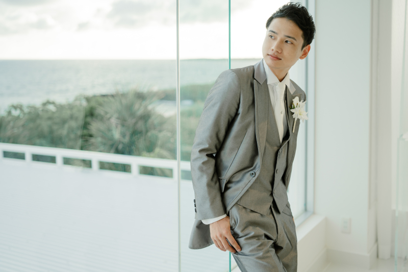 【オプション】汗や風でも崩れにくい！郎様ヘアセット