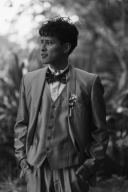 【実例フォト】モノトーンでカッコいい！新郎様ソロショット集