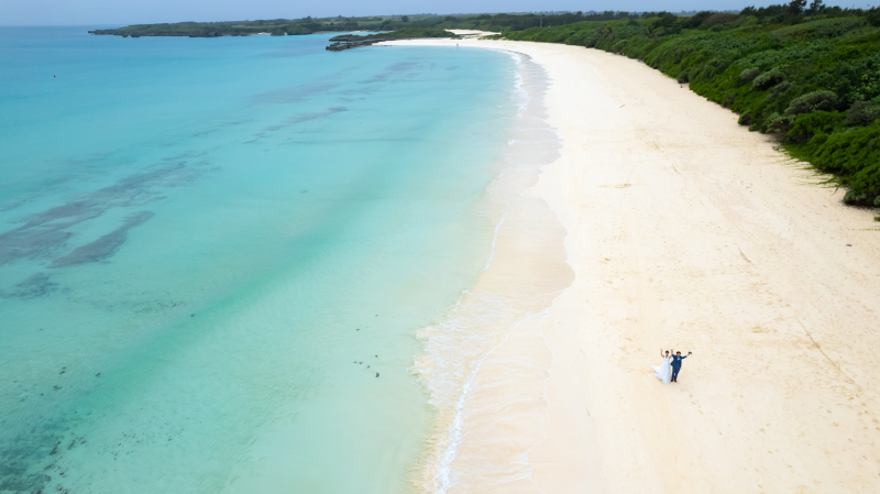 【こだわり】特別な旅の思い出に、ドローン撮影!