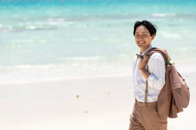 【実例フォト】新郎様が主役になれる1枚を!