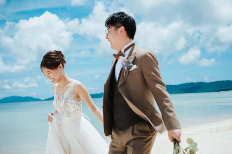 【特長】写真が苦手なら、旅するフォトウェディングを。