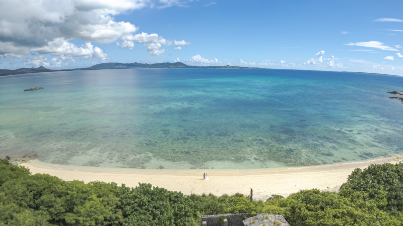 【こだわり】特別な旅の思い出に、ドローン撮影!