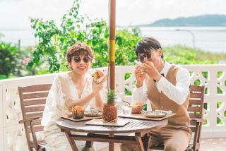 【現地情報】海の見えるカフェで撮影しながらのランチ♡