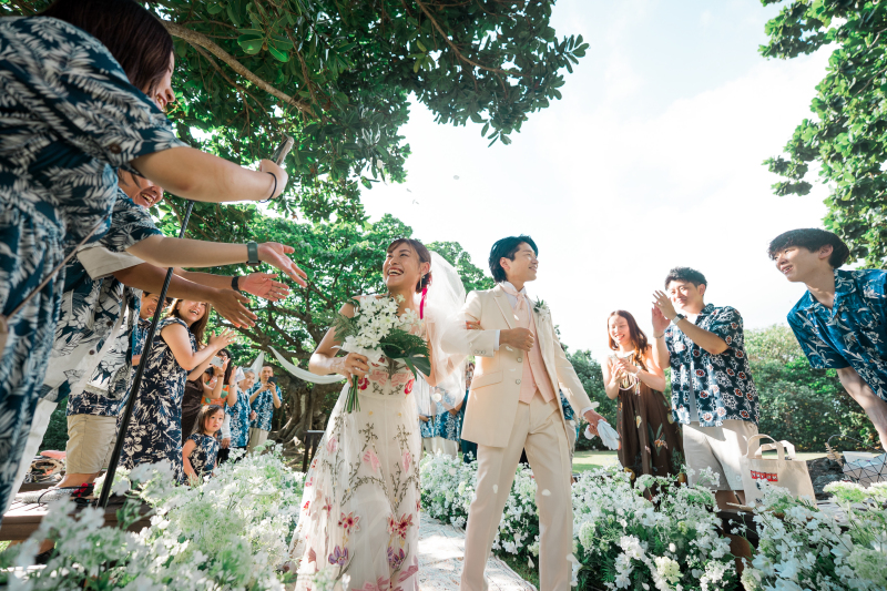 【現地情報】秋のウェディングレポート