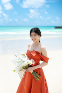 【実例フォト】写真映えなら！カラードレスで華やかに