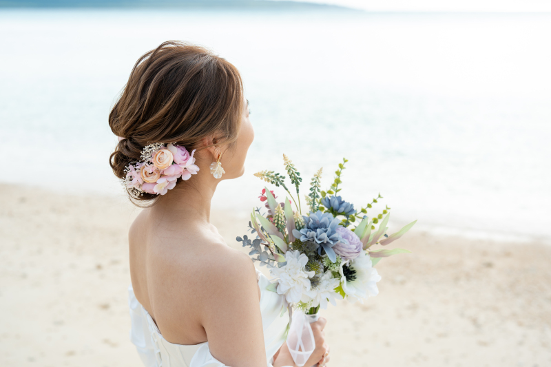 【衣裳小物】ブーケ選びで、理想の花嫁さんに♡