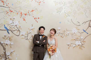 スタジオで和と洋の融合撮影！