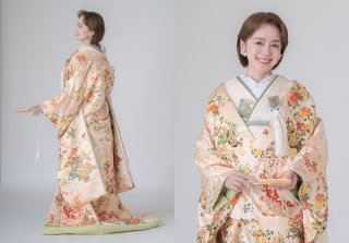 衣装紹介 〈色打掛 慶賀四季の寿ぎ〉