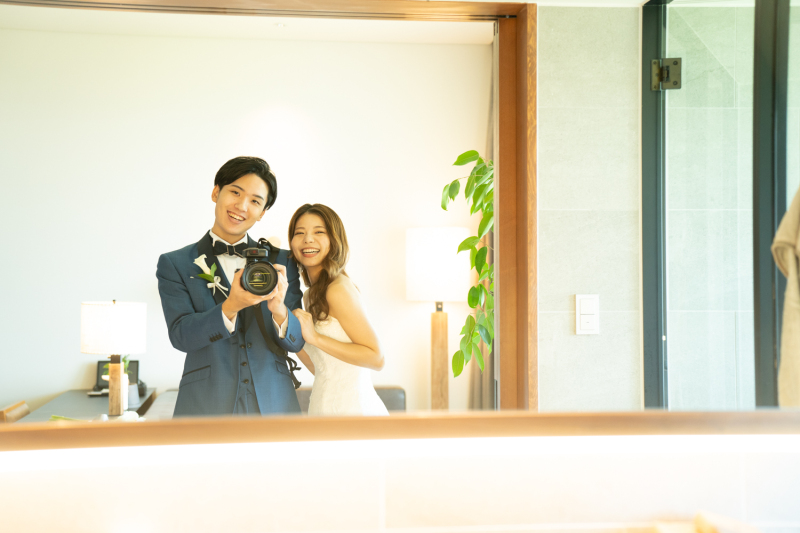 チャペルとビーチで2スタイルのヘアを楽しむには♡