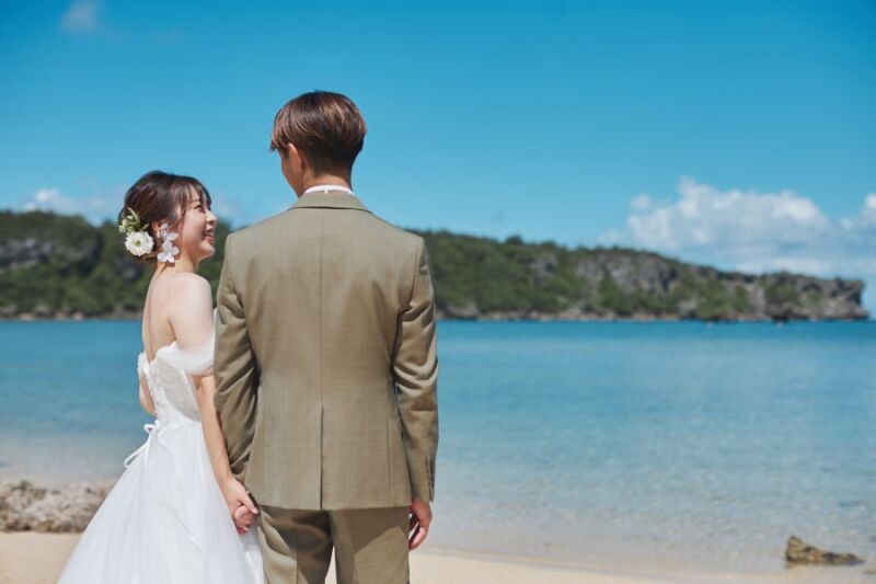 ＃162　オリーブカラータキシード＆ドレスMOANI♡