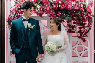青空の下でHappy♡weddingPhoto♡