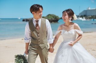 ＃162　オリーブカラータキシード＆ドレスMOANI♡