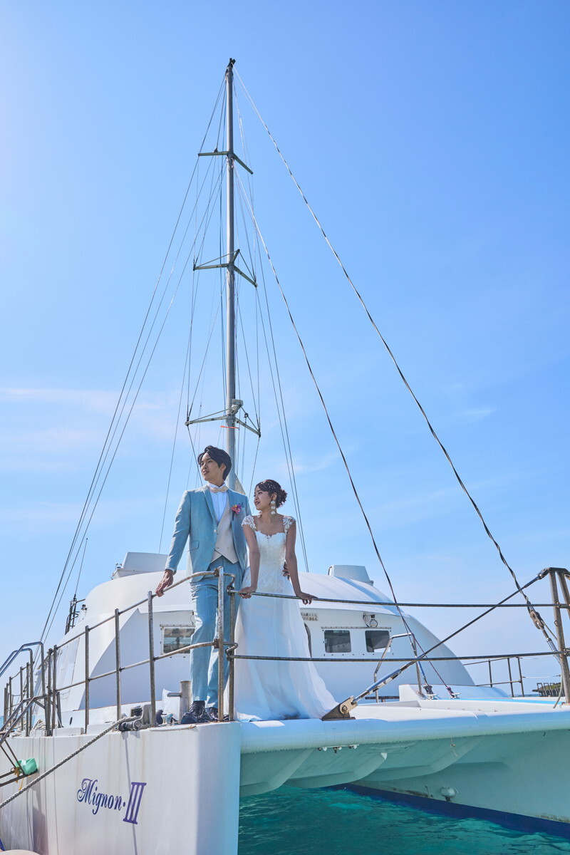 ラグーン大聖堂限定オプション♬ヨットフォトのご紹介♡
