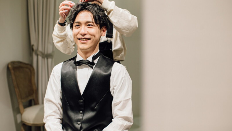 新郎様も主役です☆