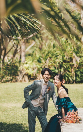 ターコイズカラーのドレスのご紹介♡