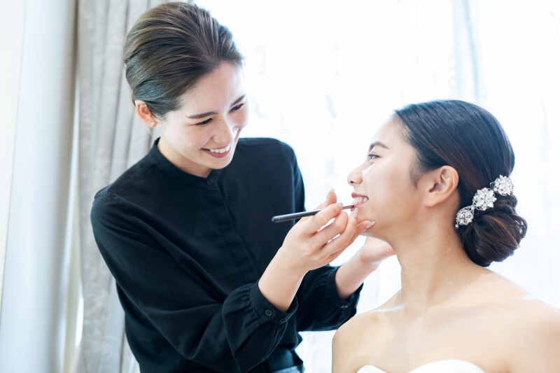 ロケーションでヘアも変えたい!チャペルとビーチで2スタイルのヘアを楽しむには♡